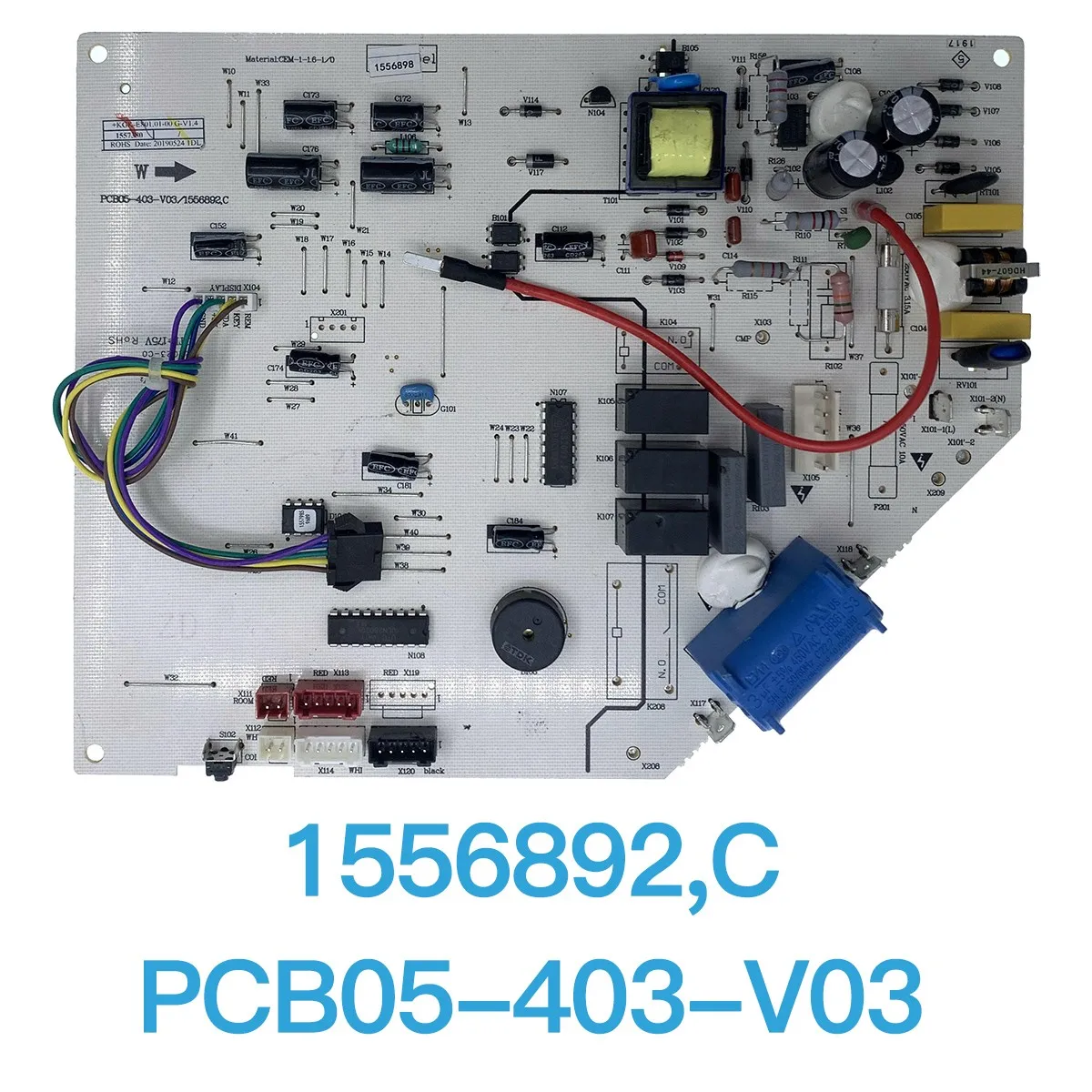 Unidad interior de aire acondicionado, placa de circuito de Control principal, 1556892.C PCB05-403-V03 Hisense Falcon