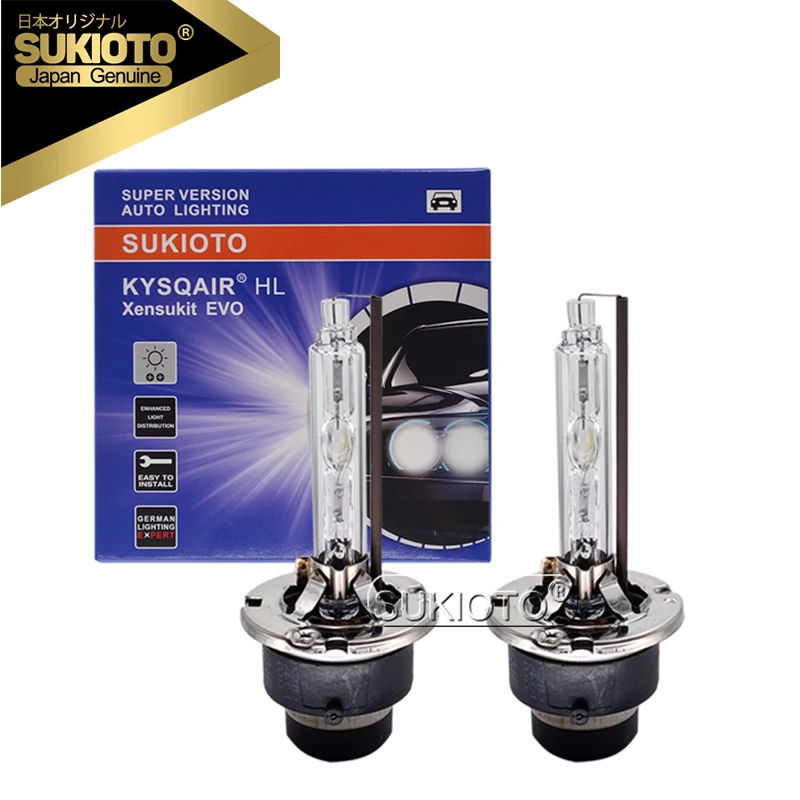 

SUKIOTO GENUINE D4S D4 D2 D2S HID Xenon Bulb Lamp For Lexus Toyota 90981-20013 20029 20005 20008 4300K 5000K 6000K 8000K 35W 55W