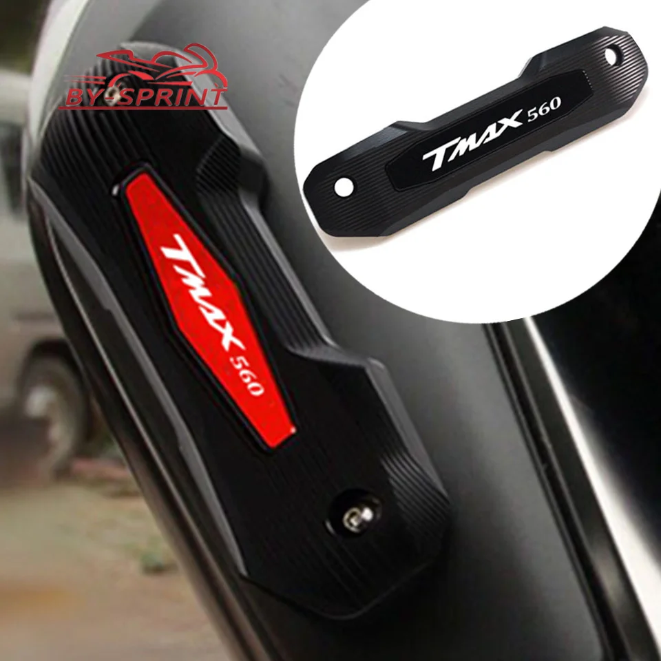 

2020 New TMAX Accessories For YAMAHA TMAX 560 T-MAX 560 2020 Exhaust Protector Decoration moto decorative Cover Frame slider
