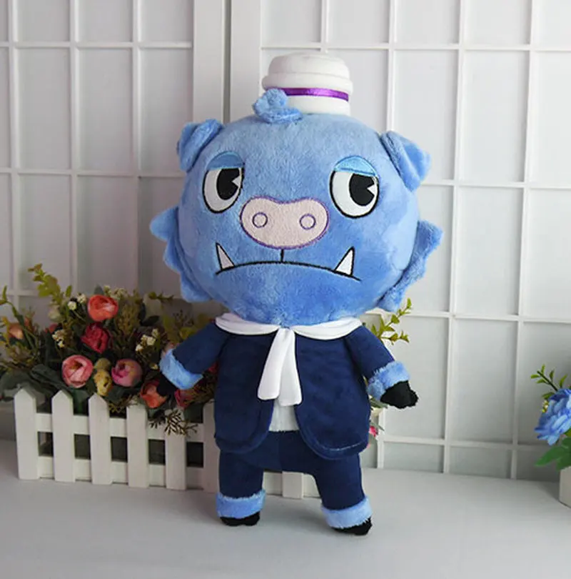 

Anime Happy Tree Friends Plush Toys HTF Truffles Pig Figure Doll 40cm Filling Pillow Cartoon Cosplay for Gift