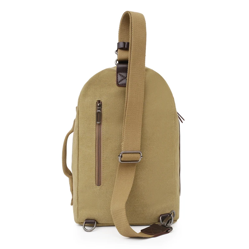 2019 New Men Canvas Chest pack Men Single Backpacks Male Casual Schoolbag For Boys Travel Shoulder bags High Quality Chest Bag