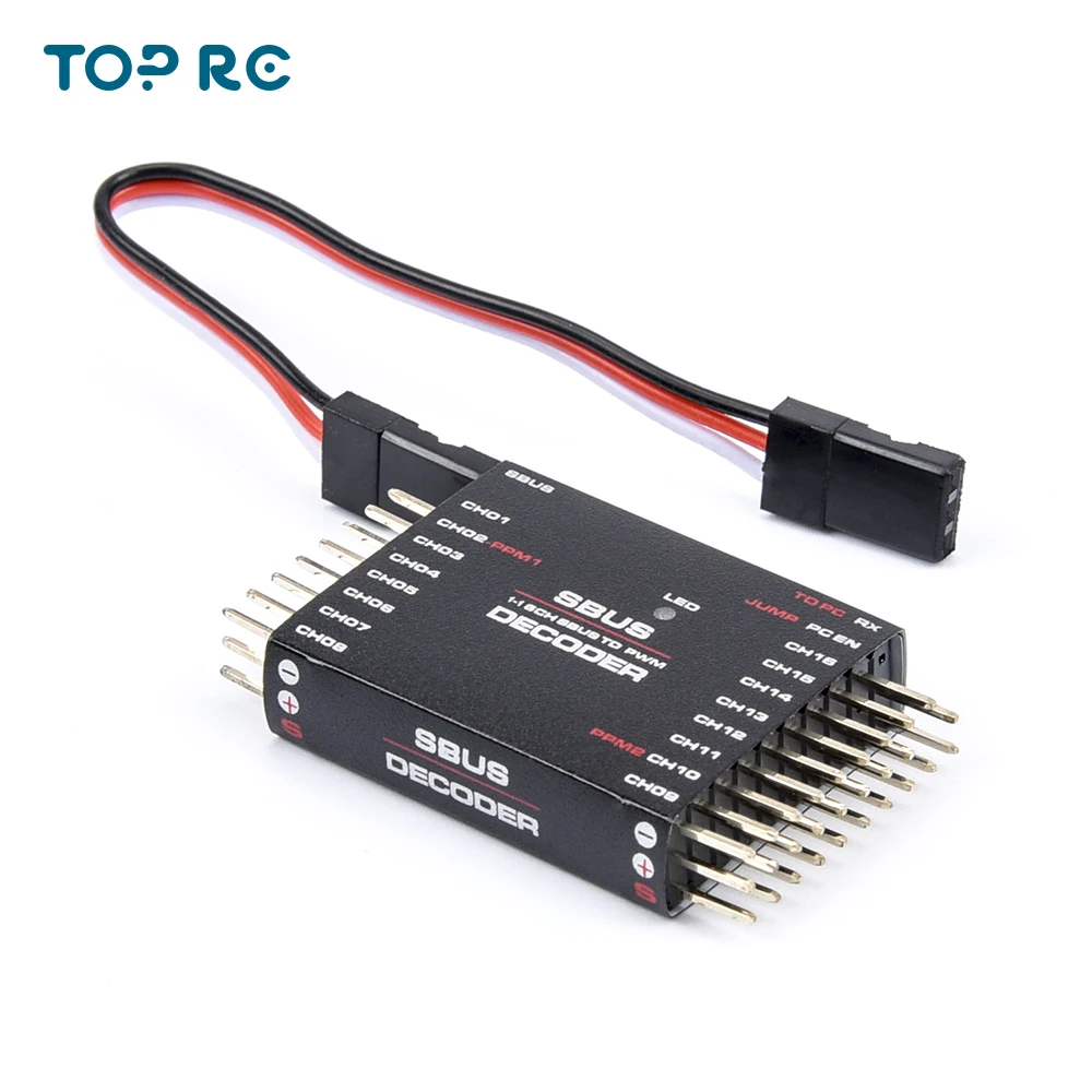 TOP RC SBUS to PWM/PPM Decoder 16CH for FPV RC Frsky X8R RXSR Airplane – Real-World Performance Tested