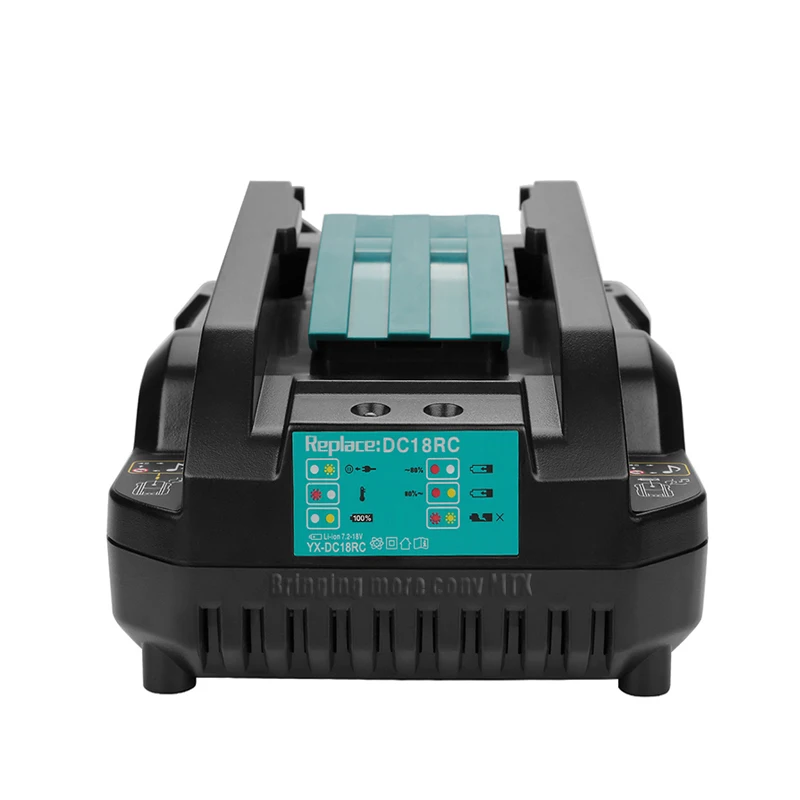 NEW DC18RCT Li-ion Battery Charger 4A Charging Current for Makita 14.4V 18V BL1830 Bl1430 DC18RC DC18RA Power tool EU Plug