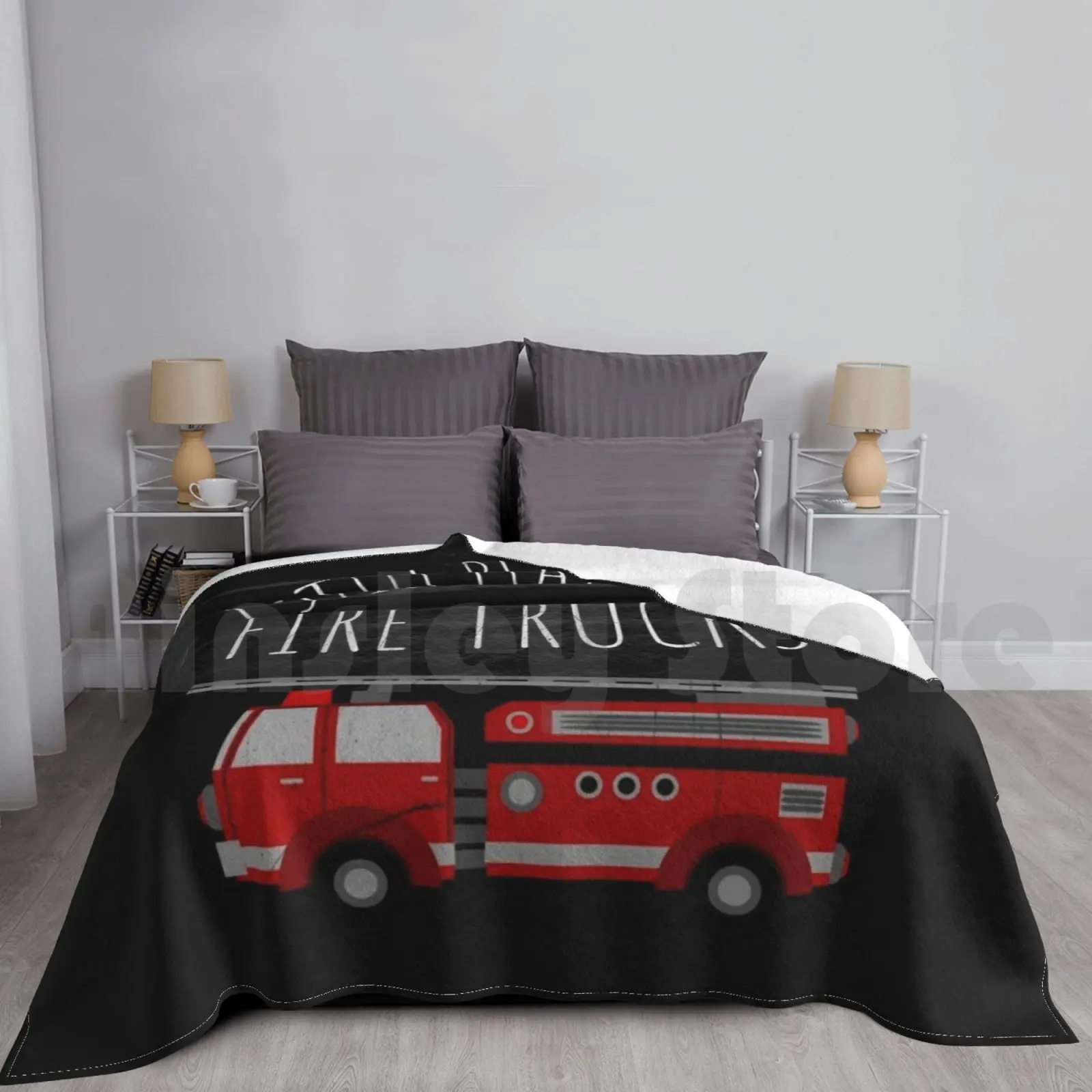 I Still Play With Firetrucks Blanket Fashion Custom Fireman I Love Firemen Fireman Firefighter Firefighting