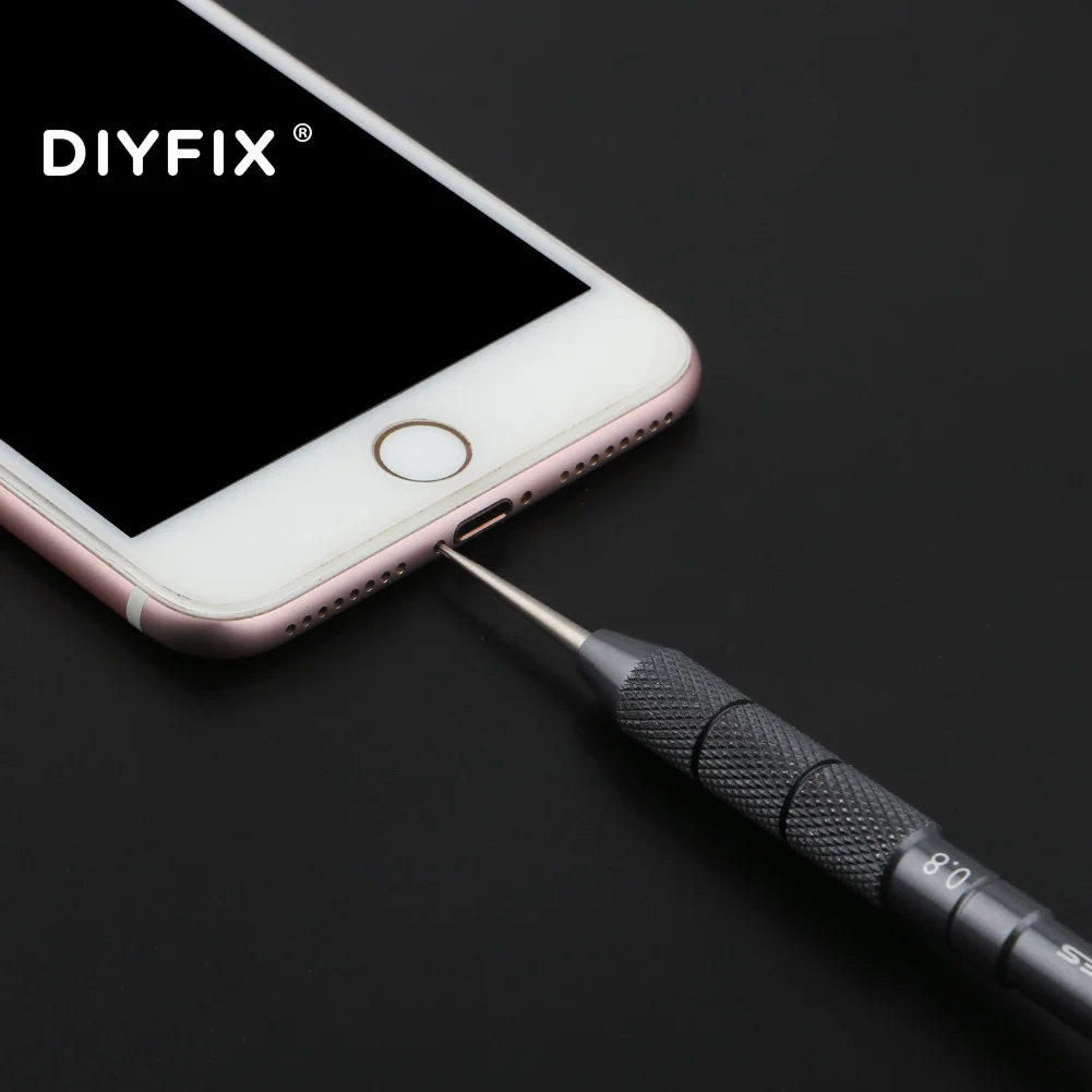 DIYFIX Pro 12-مفك براغي مثلثي عالي الدقة 1.5/2.2 T2 Y0.6 ، مفك خماسي 0.8 لإصلاح iPhone APPLE
