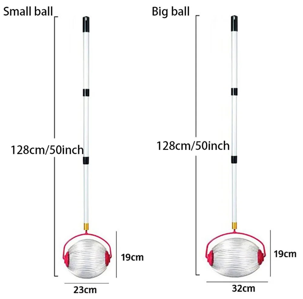 Ball Collector Rolling Nut Harvester Ball Picker Adjustable Outdoor Manual Tools Picker Collector Walnuts Pecans Crab Apples