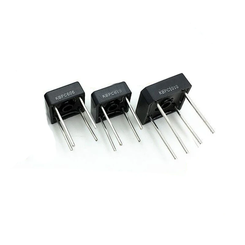 5PCS/LOT KBPC1010 KBPC610 KBPC608 KBPC606 6A 8A 10A 600V 1000V Diode Bridge Rectifier New Original Good Quality Chipset