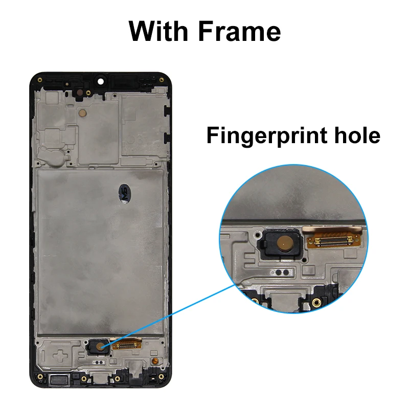 Super AMOLED For Samsung Galaxy A31 LCD SM-A315F/DS SM-A315G/DS Display Touch Digitizer Screen Replacement Parts A315 Display