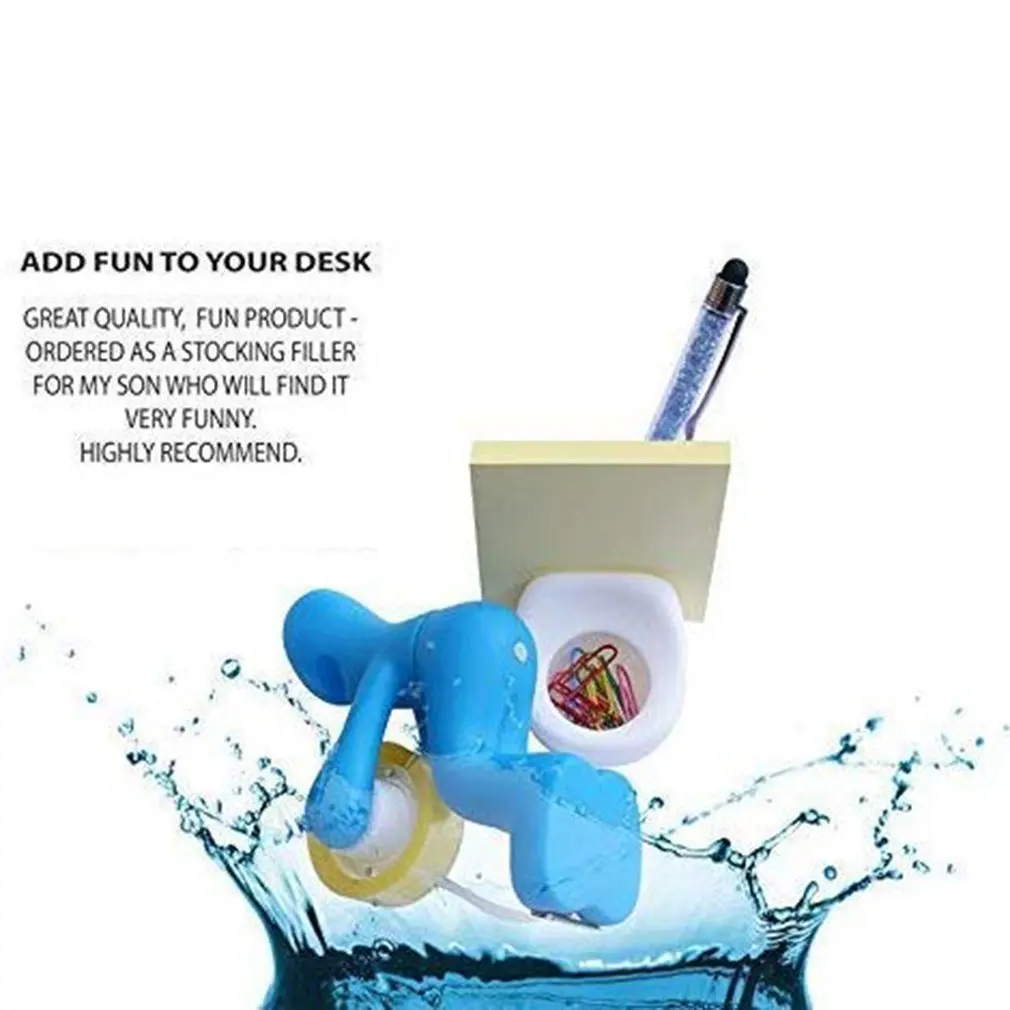 Tape Dispenser and Supply Station Funny Accessory for Office Home or School Creative Adhesive Tape Holder Cool