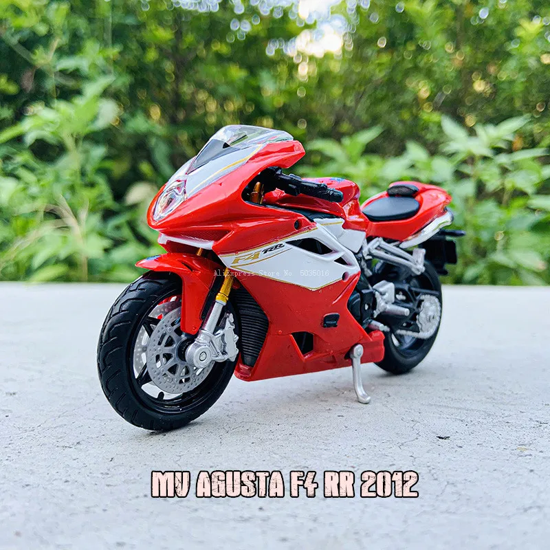 Miniature Yamaha FJR1300 AS 1:18 Bburago – Modèle Moto Moto Tourisme Détail Réaliste Couleurs Assorties