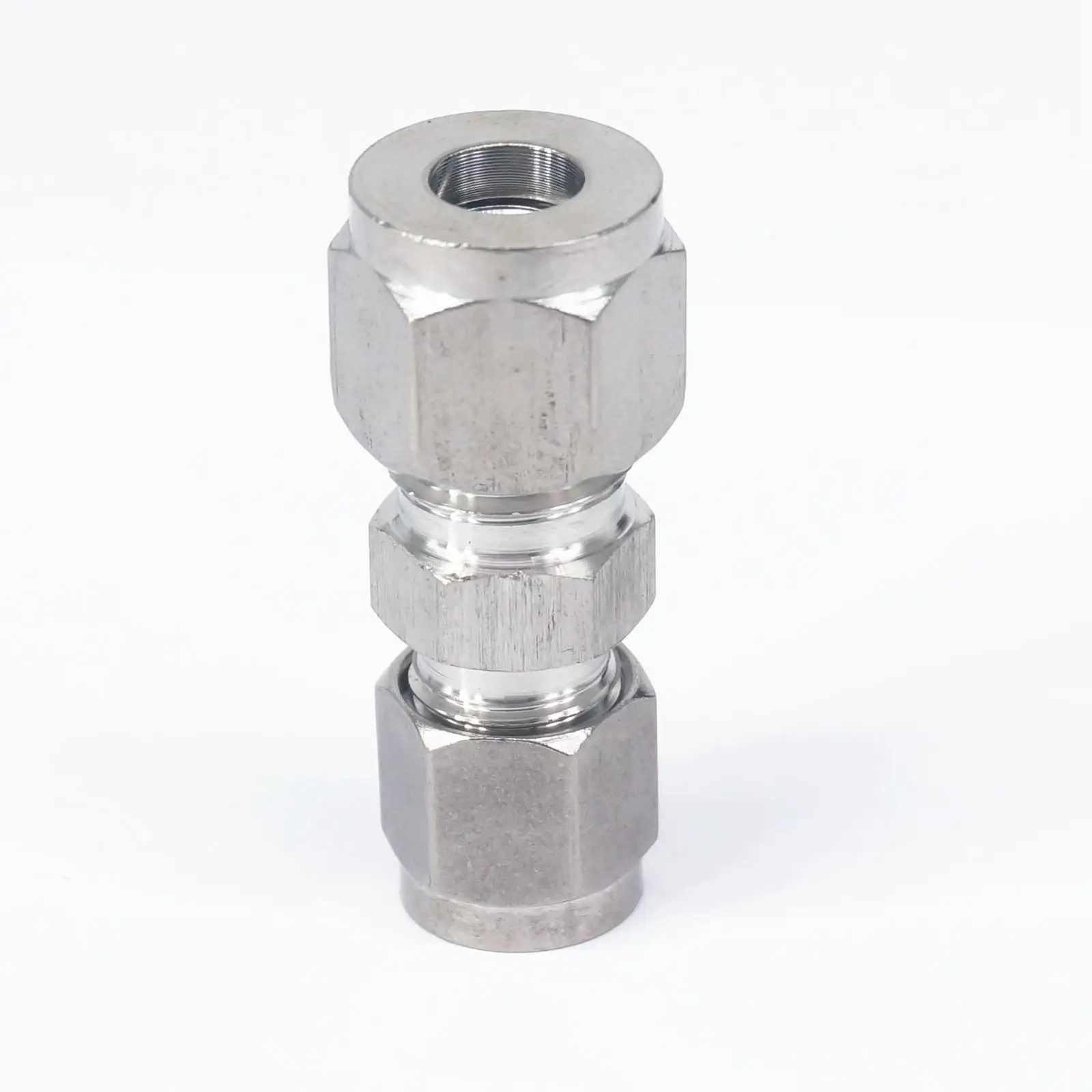 

Fit Tube O/D 6mm To 8mm Reducer 304 Stainless Steel Sleeve Ferrule Pneumatic Connector Adapter