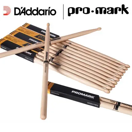 Promark by D'addario TX5BW 5B 우드 팁 히코리 드럼스틱