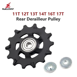 WUZEI Bicycle Pulley 11T 12T 13T 14T 16T 17T Rear Derailleur Pulley Road Bike Jockey 7-12 Speed Guide Wheel for Shimano SRAM