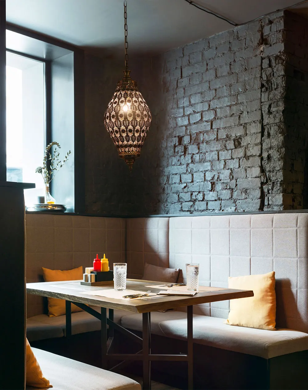 Vintage Marokko Pendelleuchte Eisen türkische Hängelampe für Restaurant Shop Wohnzimmer Dekor einfache E27 Hängeleuchte – Detail 4