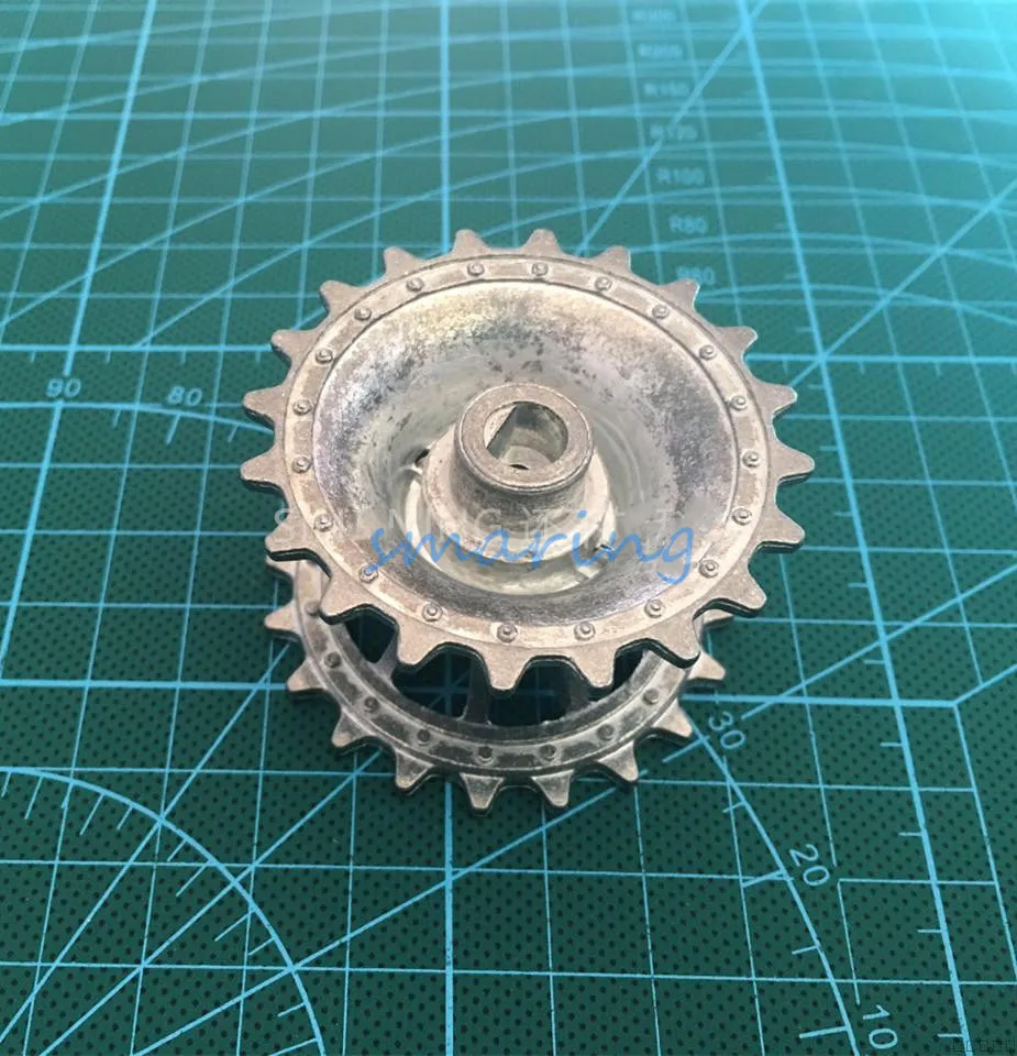 1/16 Радиоуправляемый танк, металлическое переднее приводное колесо, приводное колесо для пульта дистанционного управления, танк для модели радиоуправляемого танка