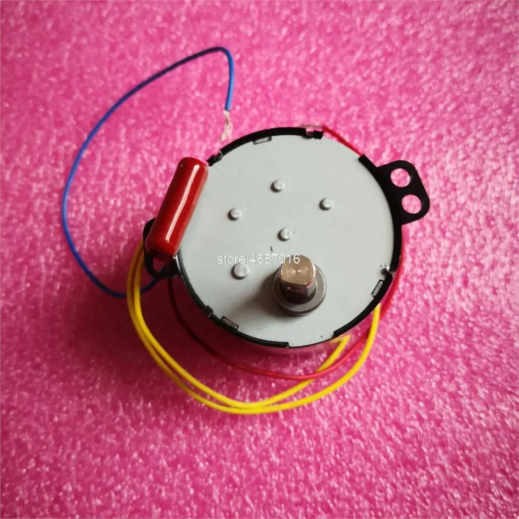 1PCS 50KTYZ 220V AC 6W  1RPM/2.5 RPM / 5RPM / 10RPM / 15RPM / 30RPM / 50RPMPermanent Magnet Synchronous Gear Motor