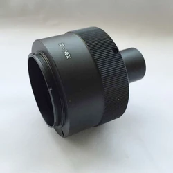 Nuova Macchina Fotografica di Montaggio Sony E NEX NEX3 NEX5 NEX7 A 23.2 millimetri Microscopio Adattatori per Obiettivi Fotografici