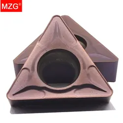 MZG 10PCS TCMT 0902 1102 16T3 04 08 ZP152 CNC Lathe Cutter For Stainless Steel and Steel Machinin Turning Boring Carbide Inserts