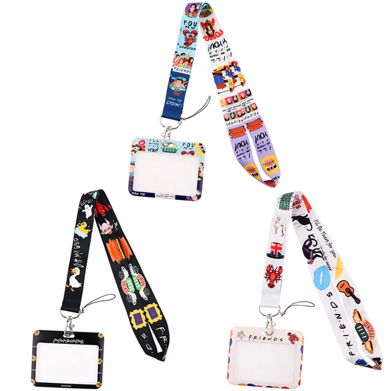 20pcs/lot BH1532 Blinghero Fashion Friends Tv Show Lanyard For Keys ID Card Gym Phone Strap USB Badge Holder DIY Lariat Lanyard