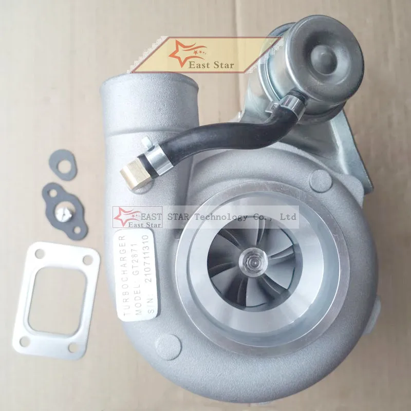 GT2871 Turbo GT2870 GT28 Com A/R .60 turbine A/R .64 T28 T25 4-BOLT For NISSAN SR CA S13 S14 240SX 5-bolt Flange Water Cooled