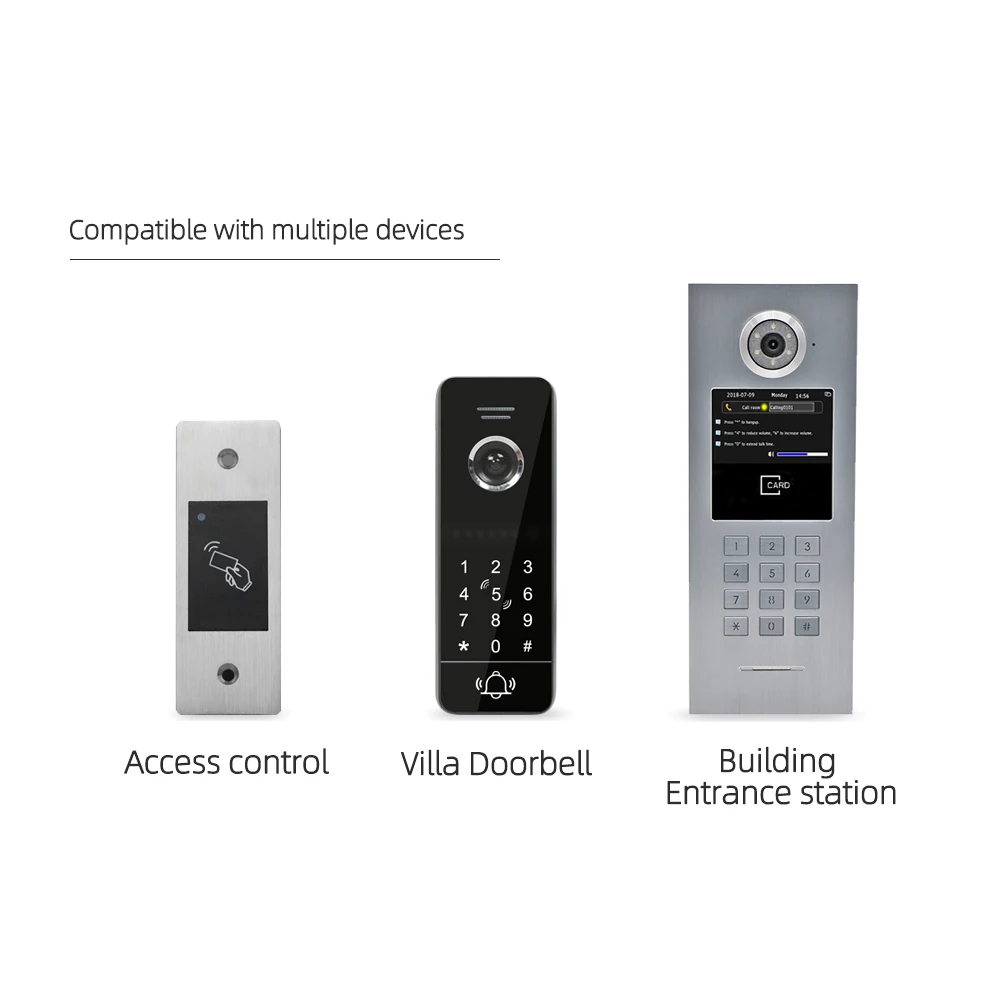 Jeatone 13.5Mhz Rfic/125Khz Rfid Card Smart Keyfobs Voor Home Appartement Toegangscontrole Video Intercom Systeem