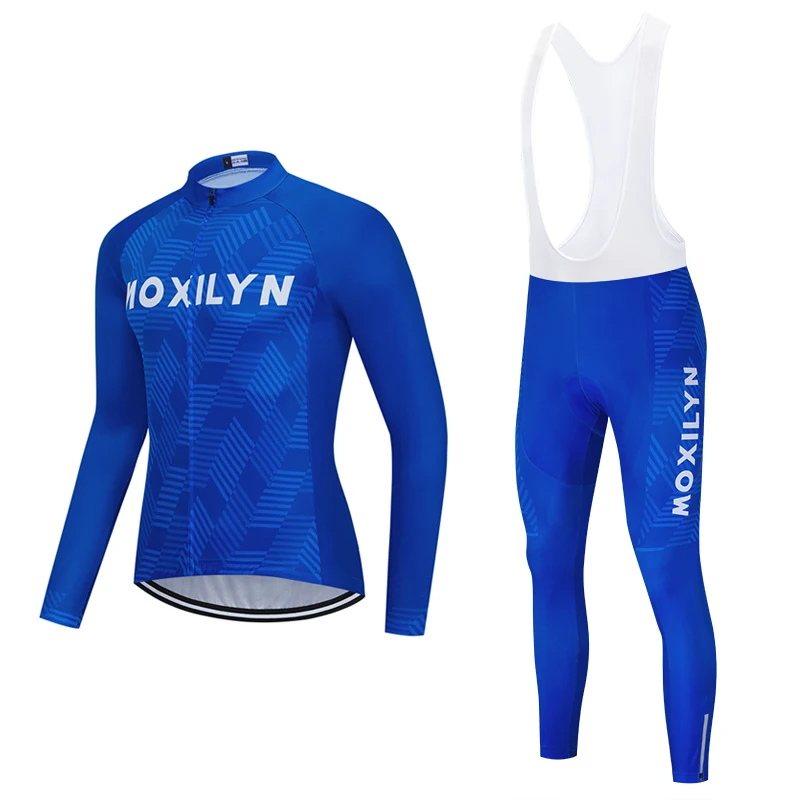 

Moxilyn Winter Thermal Fleece Cycling Jerseys Set Maillot Ropa Ciclismo Invierno MTB Bicycle Clothing Bike Clothes CT024