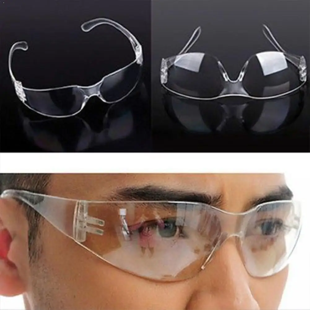 Anti-dust Outdoor Work Eye Protective Glasses Anti-impact Factory Safety Spectacles Goggles Lightweight Glasses Lab I1D0