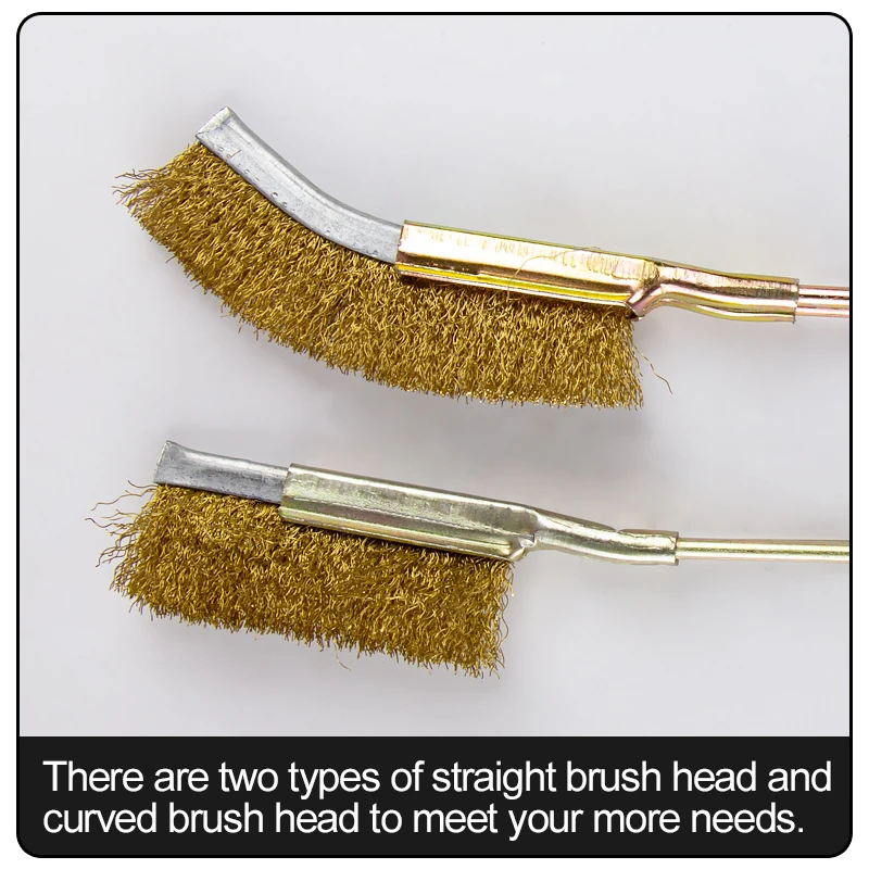 Stahl Draht Pinsel Grill Reinigung Edelstahl Draht Eisen Pinsel Kleine Stahl Kupfer Pinsel Entrosten Brushsteel Draht Pinsel – Detail 4
