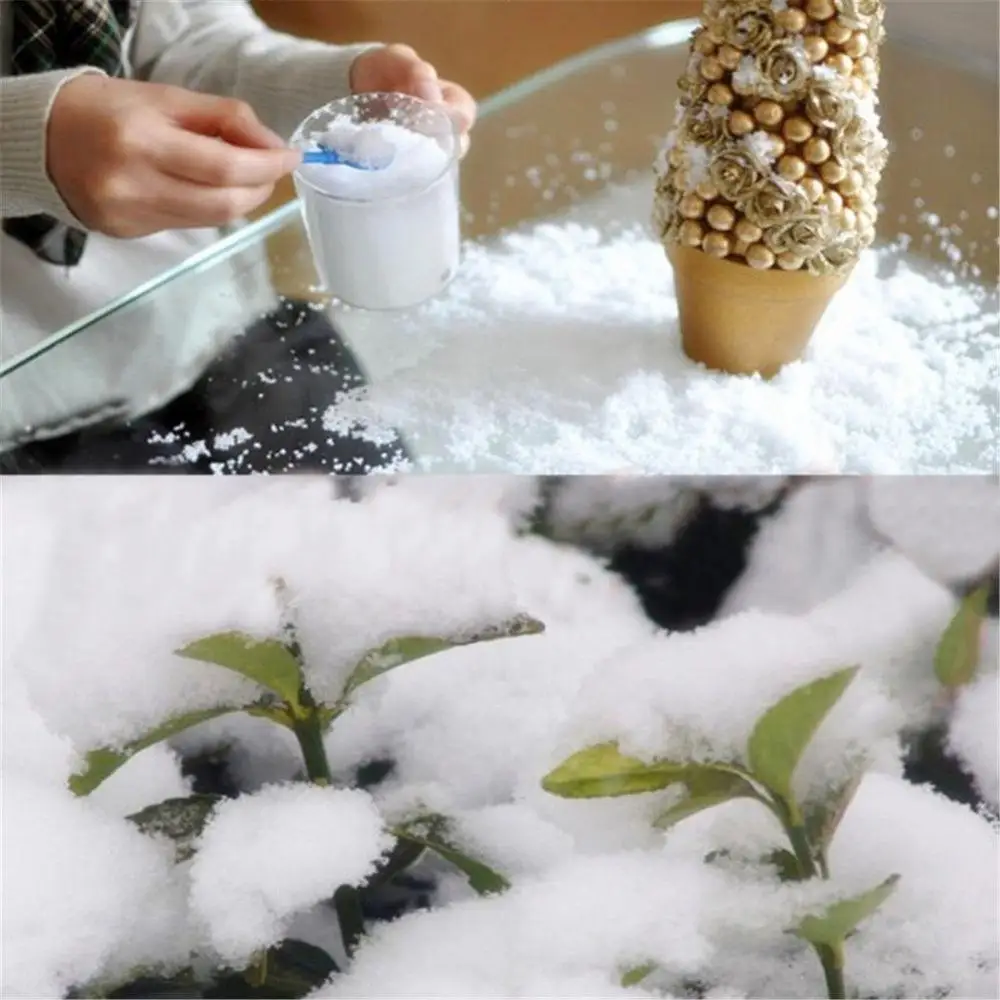 Reusable Instant Magic Snow Powder Artificial Christmas Wedding Party Decoration