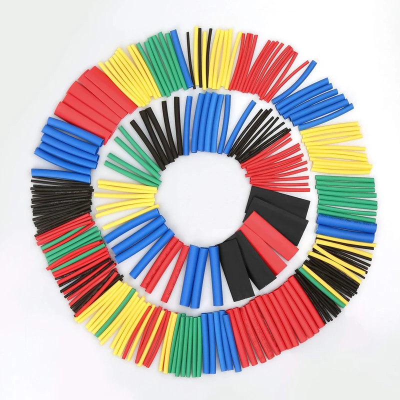 328 pcs Heat Shrink Tubing 2:1, Waterproof Electrical Wire Cable Wrap Assortment Electric Insulation Heat Shrink Tube Kit