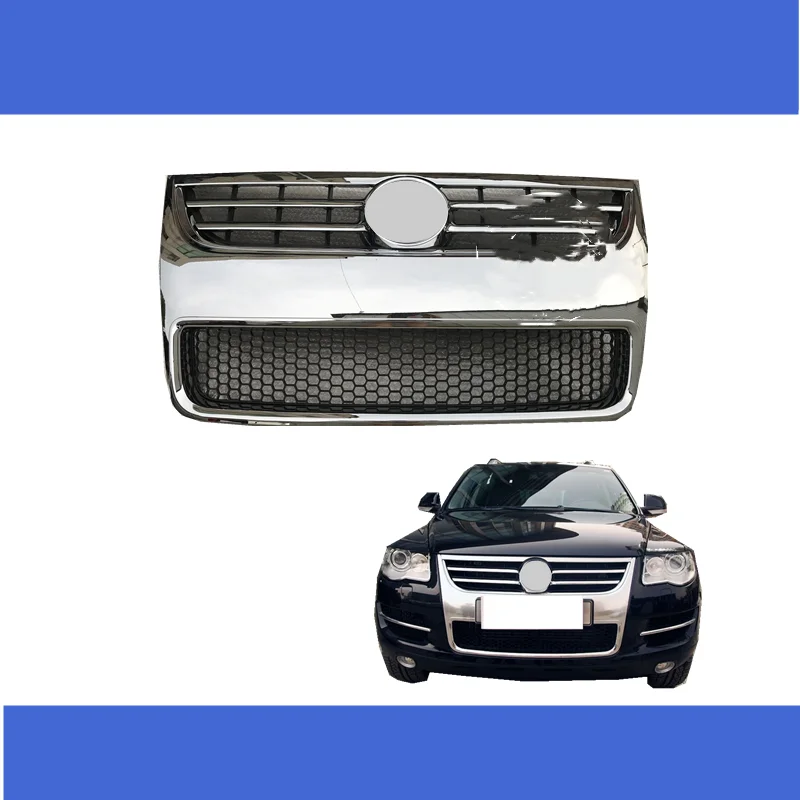 Eosuns Front Bumper Grill Grille mask for Volkswagen vw Touareg 2007-10 car accessories