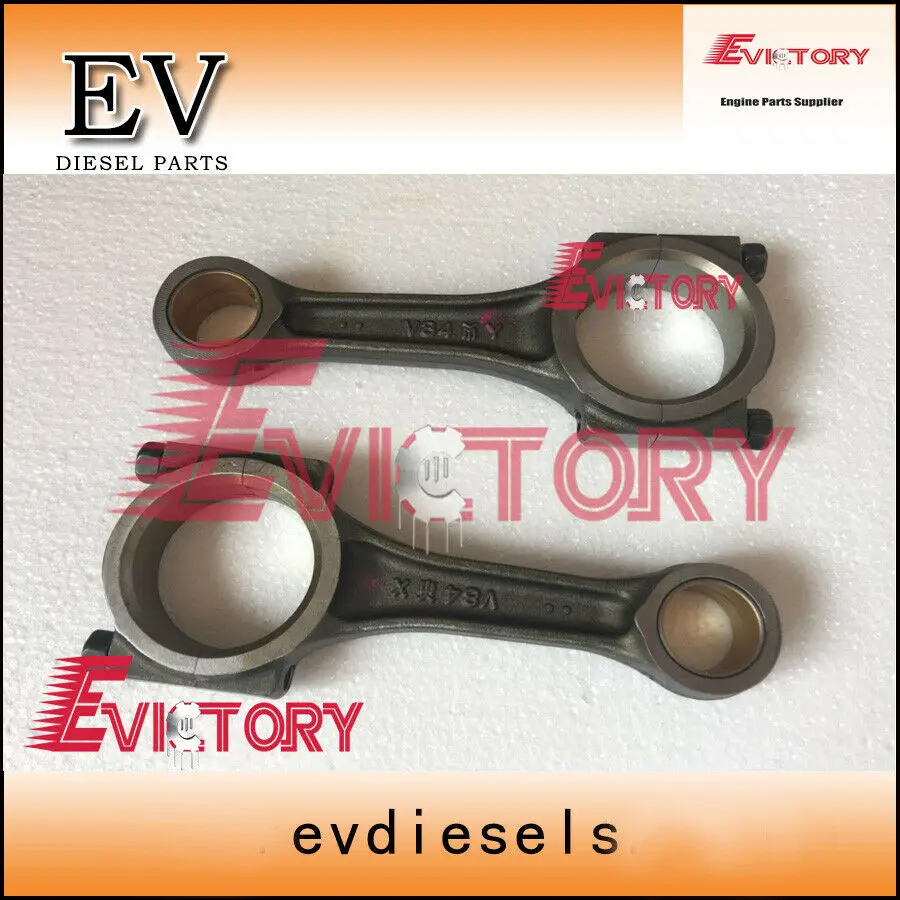 For YANMAR engine parts 4TN82 4TN82E 4TNE82A 4TNE82 4D82 4D82E Connecting rod 4PCS