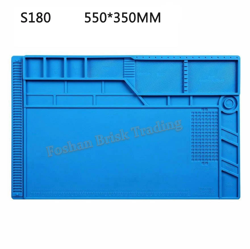 almofada de reparo de silicone almofada de isolamento magnetico anti estatica solda estacao de solda resistencia ao calor esteira de trabalho 01