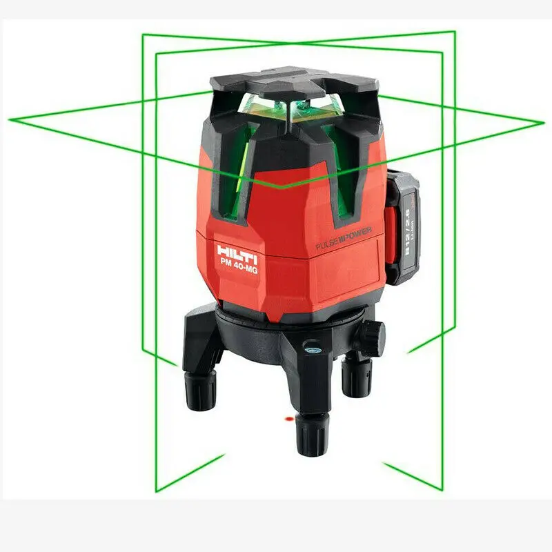 Multi Line Green Laser Level PM 40 MG Measure & Layout Hand Tools