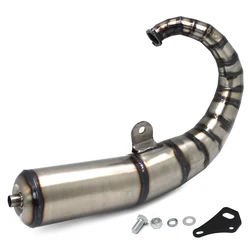 JISO  90cc racing scooter exhaust system for Honda DIO AF18 AF25 AF28 Racing muffler Pipe