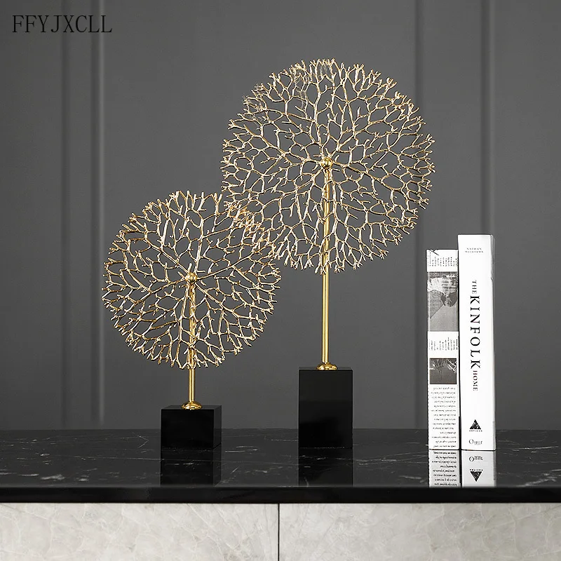 

Modern Fashion Coral Ornaments Home Accessories Living Room Desktop Decoration Office Furnishings Handicrafts Creative Art