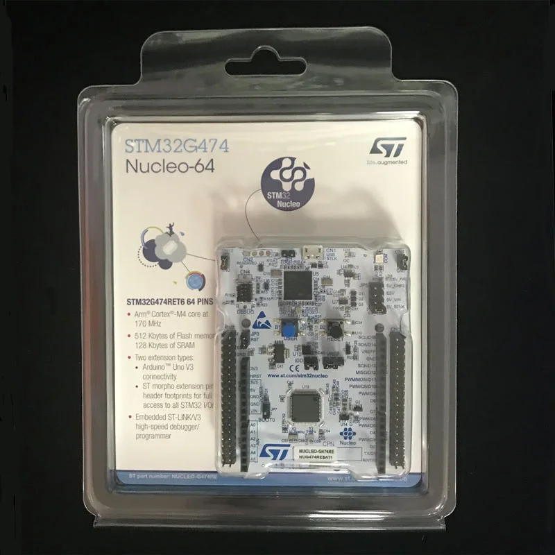 NUCLEO-G474RE ARM board with STM32G474RE MCU AT4 Version