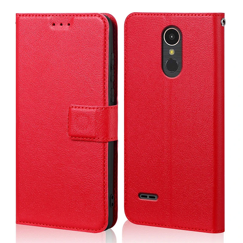 Silicone Flip Case For LG K10 2017 X400 Luxury Wallet PU Leather Magnetic Phone Bags Cases For LG K10 2017 with Card Holder