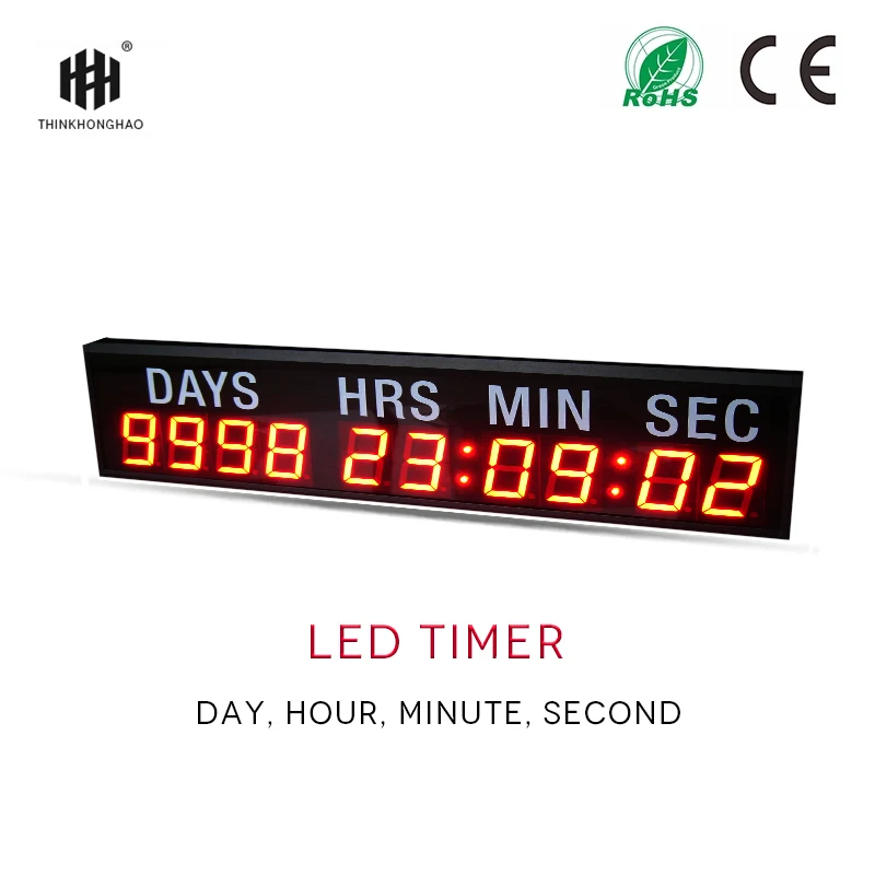 2.3-inch LCD conference mall time information screen LED countdown timer LCD