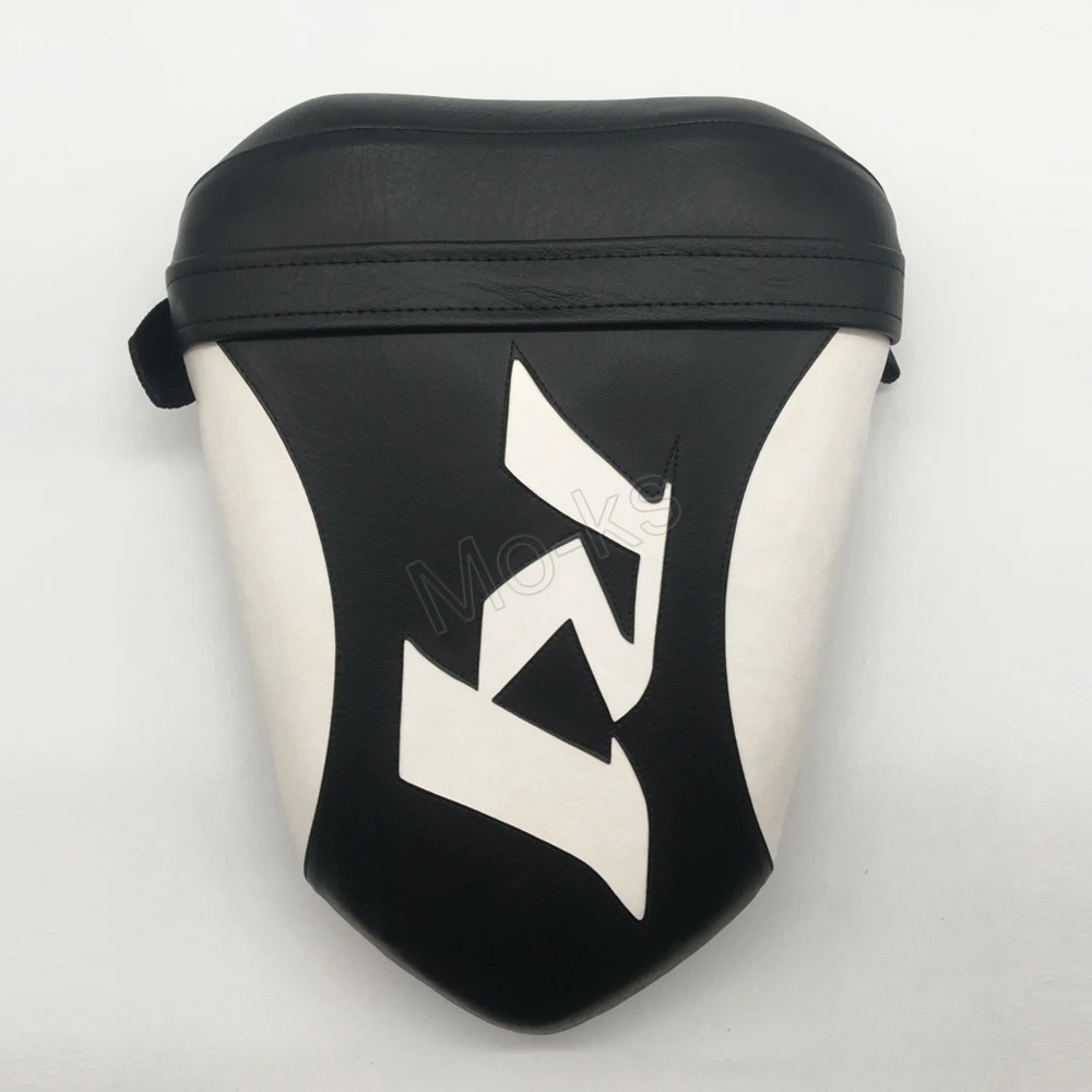 Motorcycle Black White Front Rear Seat  Pillion Cushion Saddles For Yamaha YZF R1 2007-2008