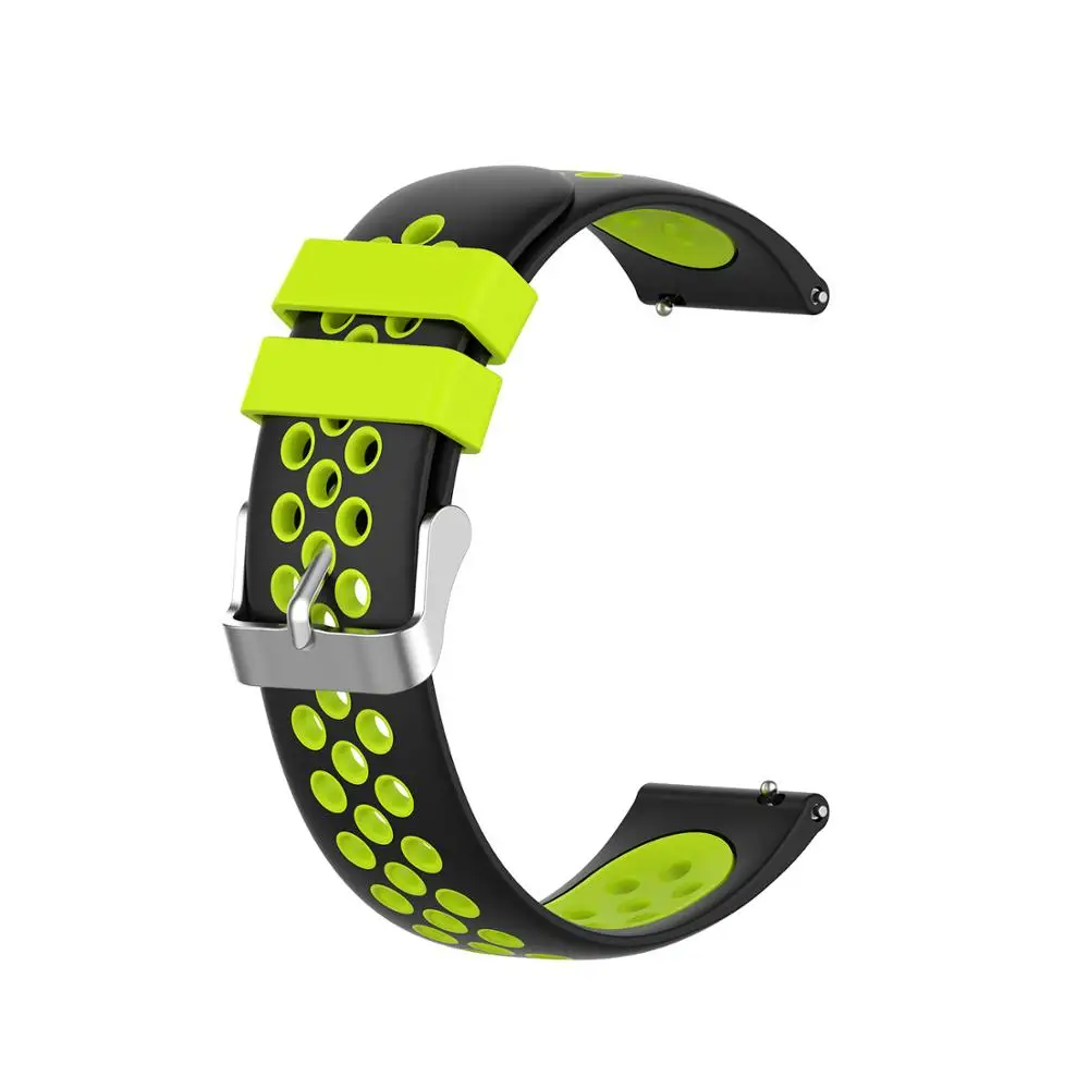 Colorful Bracelet Wrist Strap For Amazfit Bip Watchbands For Xiaomi Huami Amazfit Bip U / Bip S / GTS 2 / GTR 2 / Silicone Strap