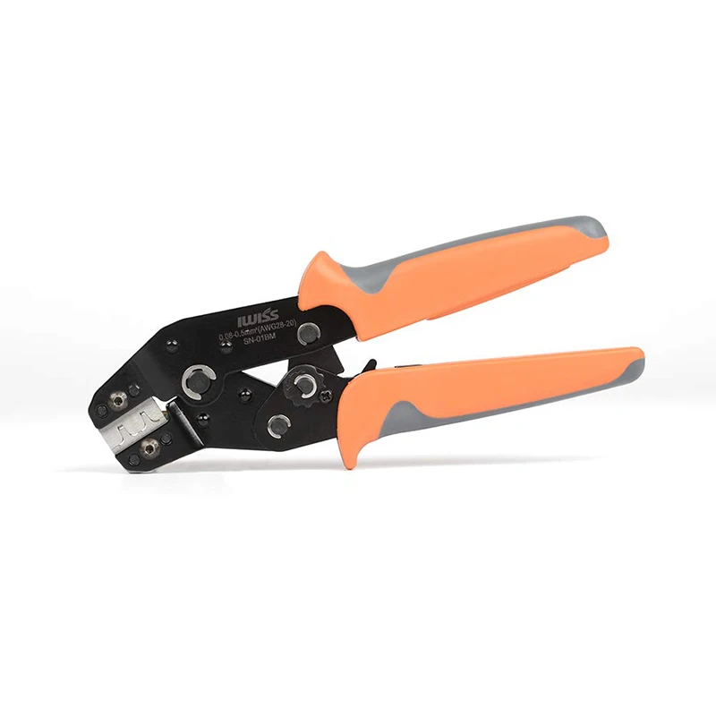 IWISS SN-01BM crimping plier for PH2.0,XH2.54,KF2510,AWG28-20,JST,Molex,Servo Connector Plug with 460PCS JST-XH connector kit