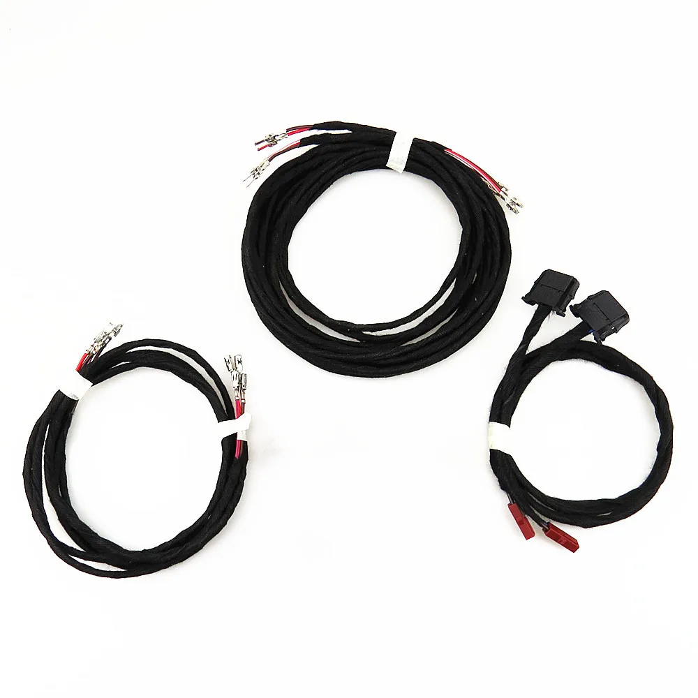 

SCJYRXS 1Set Rear Door Loudspeaker Buzzer Horn Speaker Wires Cable for VW Golf 5 MK6 Rabbit Scirocco 5KD035411A 5KD 035 411A