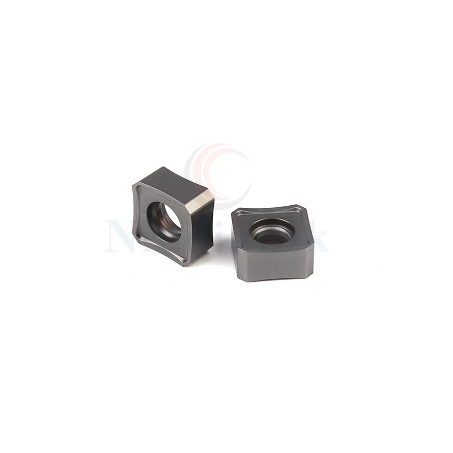 10 قطعة SNMX1205ANN-F57 LF6018 طحن إدراج آلة خرط تعمل بالتحكم الرقمي بواسطة الحاسوب أدوات مقاومة للاهتراء شفرات من الكربيدات قاطعة المطحنة قطع الفولاذ المقاوم للصدأ