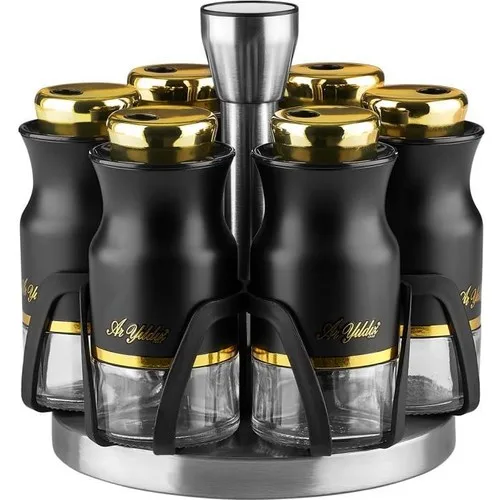 Aryıldız Black Line Gold Spice Set