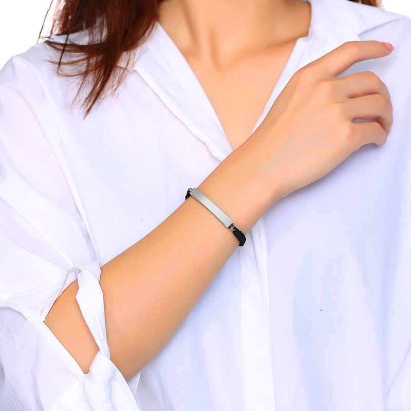 Pulsera de urna conmemorativa grabada para hombres y mujeres, brazaletes de cenizas de cremación de acero inoxidable, joyería conmemorativa,