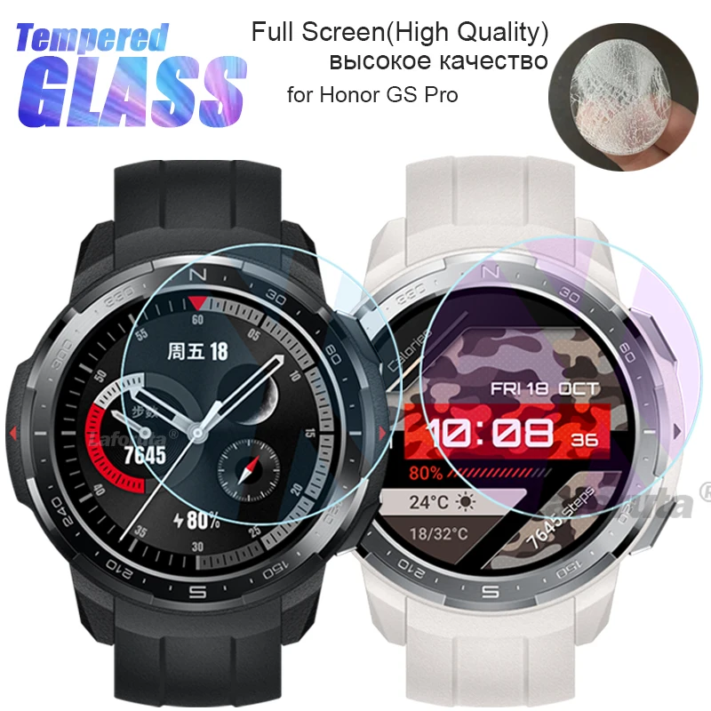 Tempered Glass for Huawei Honor Watch GS Pro Screen Protector Film 9H Smart Watch Correa Protective Clear Full film For Honor