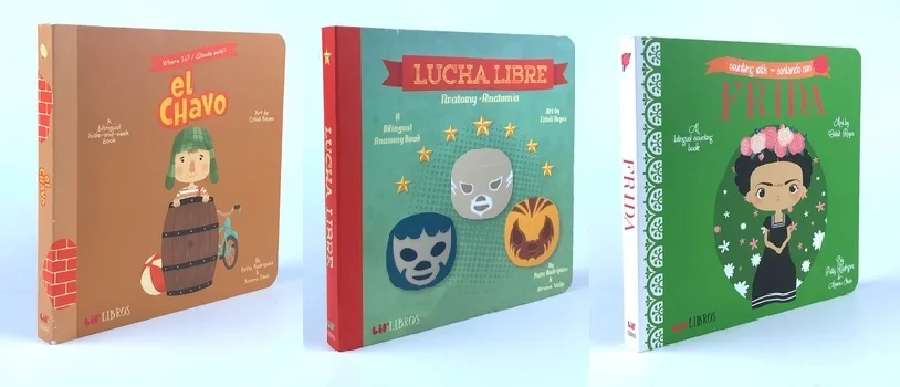 

3 Books Parent Child Kids Baby Spanish English Picture Book Knowledge Enlightenment Learning Reading Cardboard Book Age 1 up