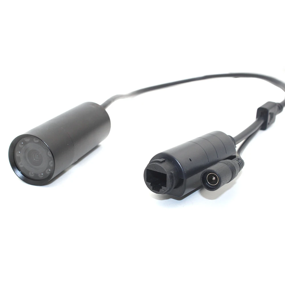 1080P HD PoE Camera Mini Bullet Waterproof Infrared IR Camera 940nm Invisible P2P Web IP Camera Network Video Surveillance