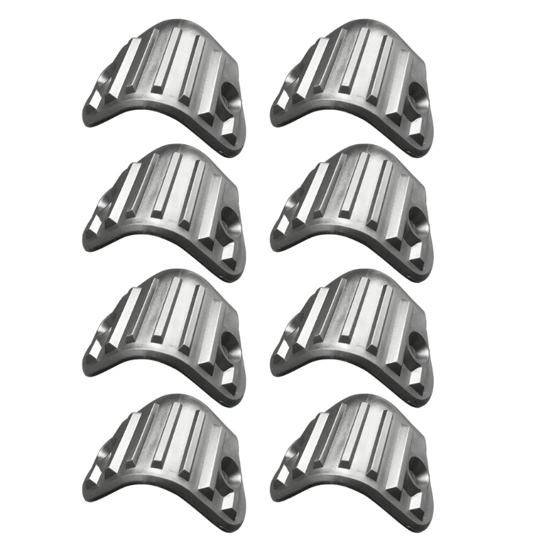 8 قطعة البلاستيك الأسود الغيتار أمبير خزانة مكبر صوت الزاوية حامي مكبر للصوت إعادة تدوير الزاوية اليمنى حماية 40JB